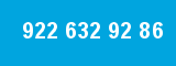 922 632 92 86 922 632 92 86